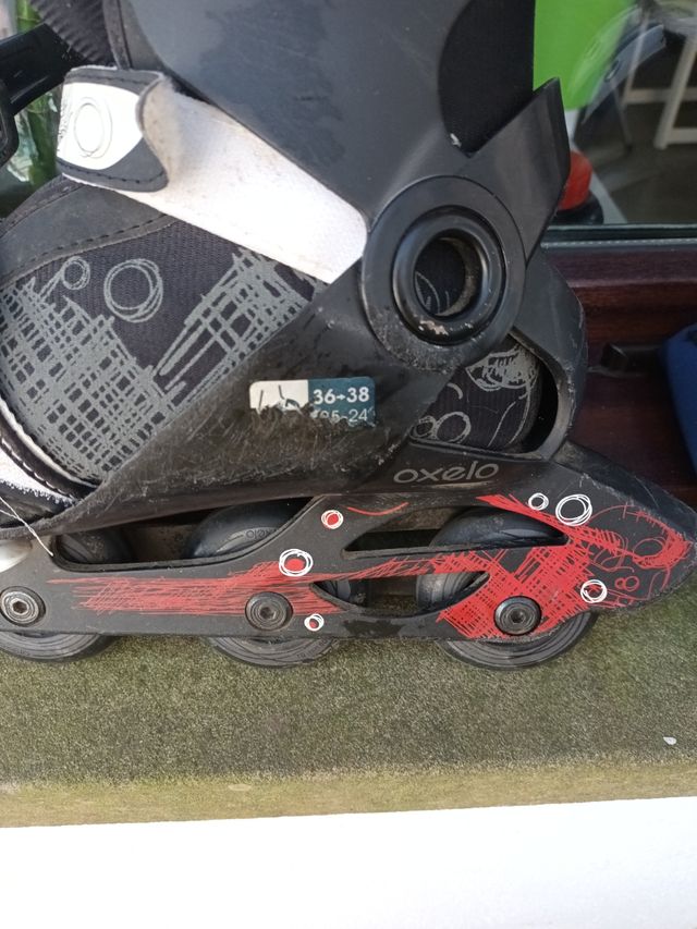 Patines Oxelo Talla 38-41 + Protecciones