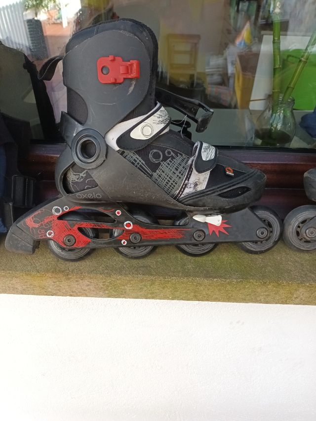 Patines Oxelo Talla 38-41 + Protecciones