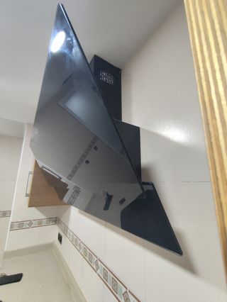 Campana extractora 90cm de espejo, moderna