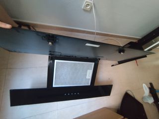 Campana extractora 90cm de espejo, moderna