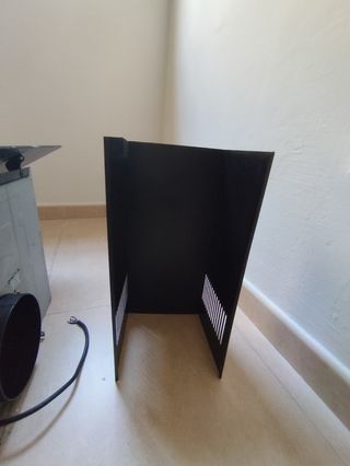 Campana extractora 90cm de espejo, moderna