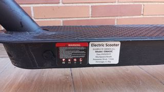 Patinete Eléctrico Negro Marca ZWHEEL Adulto