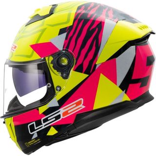 Casco LS2 Stream Amarillo Neón