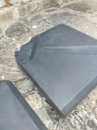 4 Basi per ombrelli in PVC