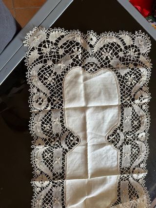 Runner antico fatto a mano