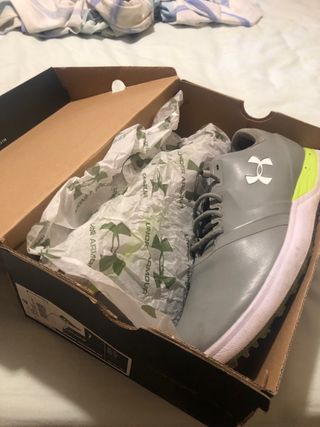 Zapatos de Golf Under Armour Grises