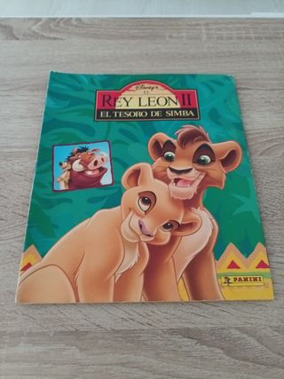 Album cromos el rey leon 2 COMPLETO