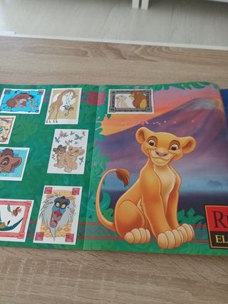 Album cromos el rey leon 2 COMPLETO
