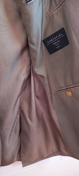 Americana Cortefiel T.52 Marrón