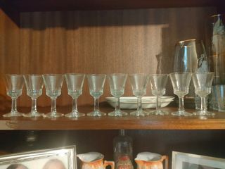 Vasos de porcelana con diseños, juegos completos