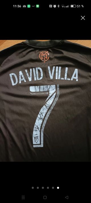 Camiseta Adidas New York David Villa