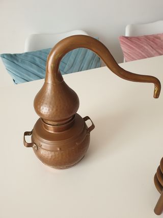 Pequeño Alambique de cobre 