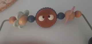 Hamaca para bebé + Juguete de madera