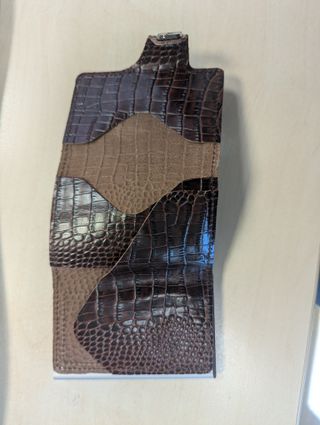 Cartera TruVirtu Click & Slide Marrón