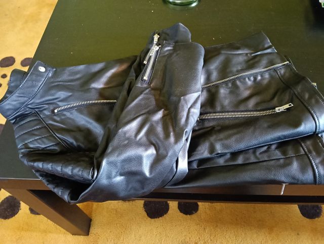 Chaqueta imitación piel niño