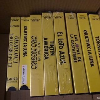 Lote Películas Tintin VHS (Español)