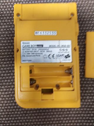 Game boy pocket amarilla buen estado + Tetris
