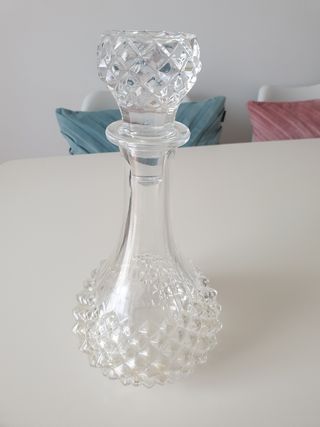 Licorera Vintage Cristal Tallado
