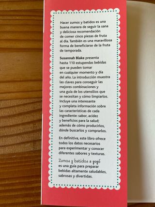 Cocina: zumos y batidos a gogó (Spanish Edition)