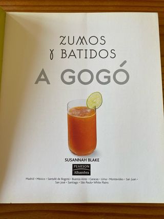 Cocina: zumos y batidos a gogó (Spanish Edition)