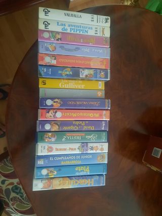 Lote 16 Cintas VHS Originales