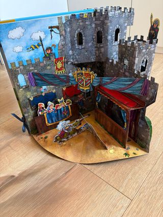 LIBROS-POP-UP EL CASTILLO MEDIEVAL (Spanish Edi...