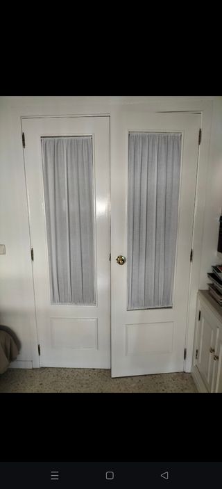 Doble puerta de salón