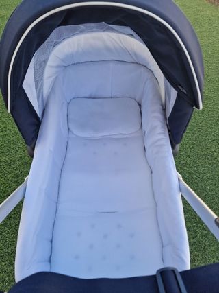 Carro Inglesina Trilogy Azul Marino y Blanco