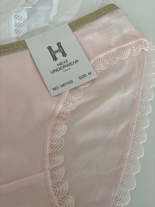 Lote 3 bragas algodón Talla M