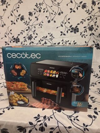 Cecotec Freidora Aire Grill Plancha 10L