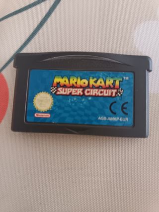 Mario Kart Super Circuit GBA Nintendo