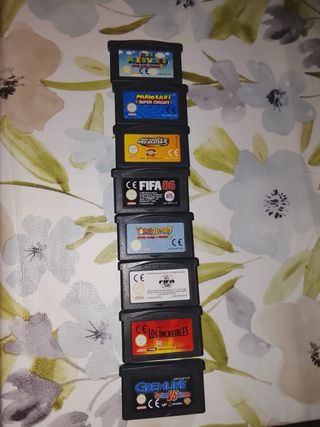 Lote 8 Juegos Game Boy Advance