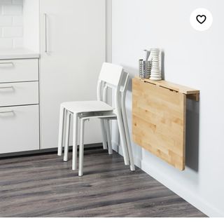 Mesa plegable pared Ikea madera NUEVA SIN MONTAR