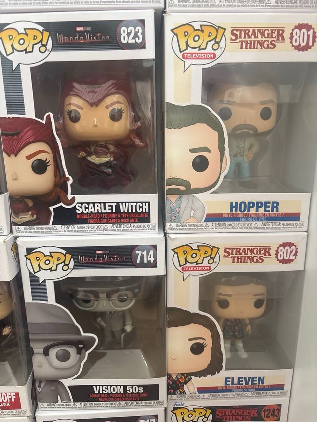 Colección Funko Pop Variada