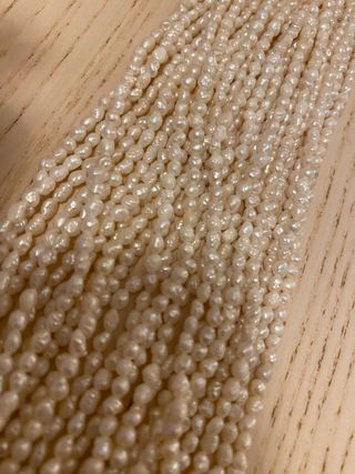 14 Hilos de perlas naturales
