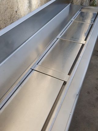 Botellero Nevera Inox 2m 4 Puertas