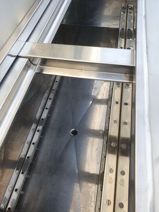 Botellero Nevera Inox 2m 4 Puertas