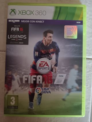 FIFA 16 Xbox 360 con Kinect