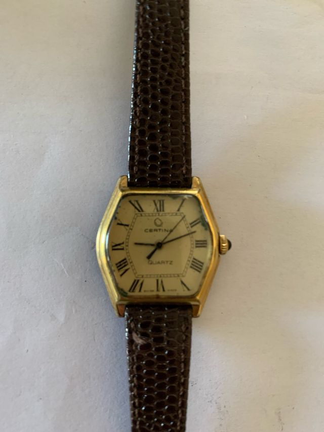 Orologio Certina Donna Quarzo Dorato