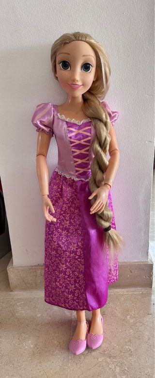 Muñeca Rapunzel Disney Grande 80cm
