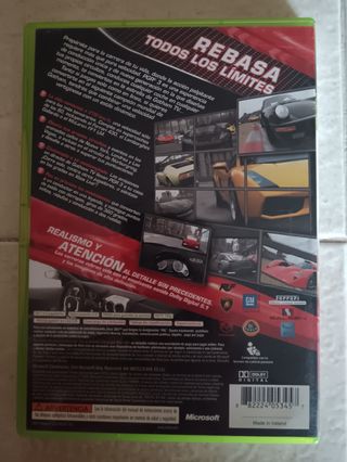 Juego Xbox 360 Project Gotham Racing 3