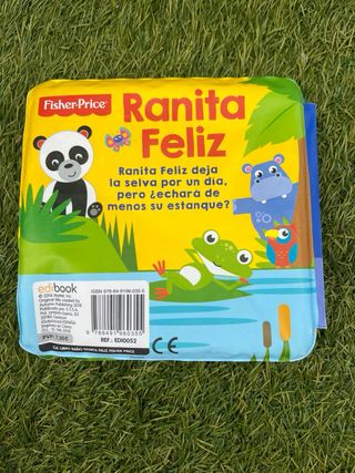 LIBRO BAÑO- RANITA FELIZ- FISHER PRICE