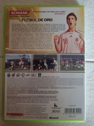 Juego PES 6 Pro Evolution Soccer Xbox 360