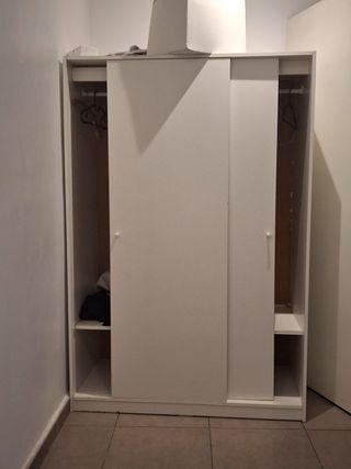 Armario corredero Ikea blanco