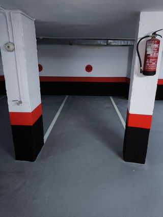 Plaza de garaje para moto