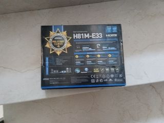 Placa Base MSI H81M-E33 + Intel i5-4440