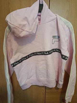 Sudadera Fila niña rosa