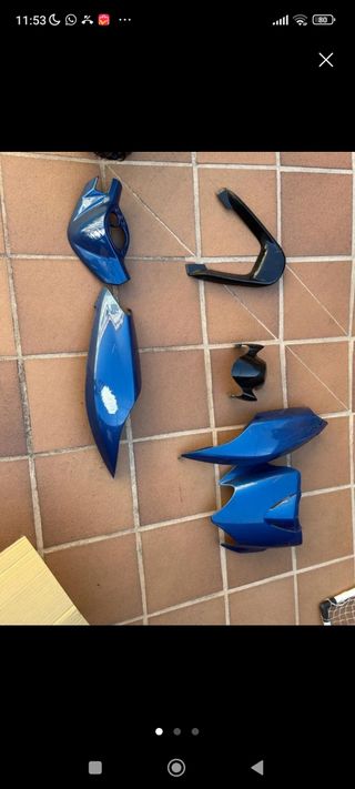 Tapas Yamaha Azul
