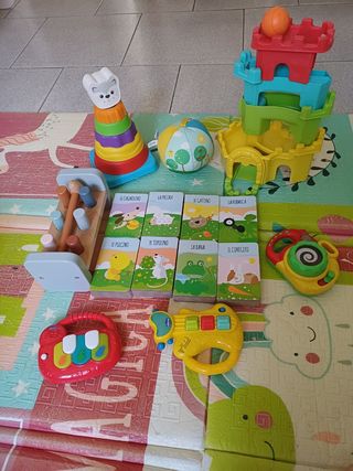 Giochi e primi libri per bambini da 6 mesi