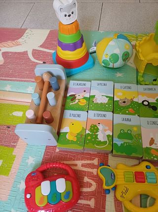 Giochi e primi libri per bambini da 6 mesi